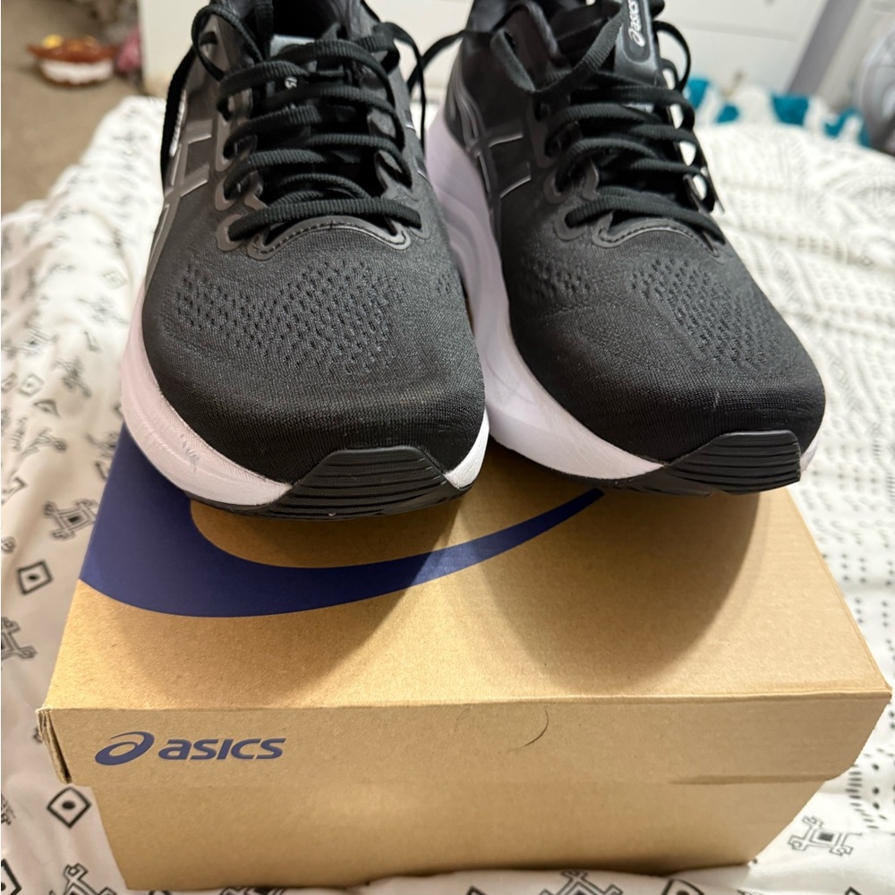 ASICS Women’s  Black Athletic Shoes-Gel Kayano